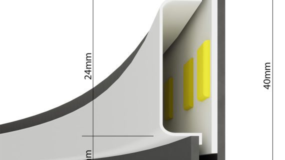 miniaturka Plafon RADIX 78 do nowoczesnych wnętrz