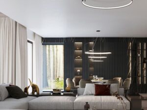 miniaturka Plafon RADIX 110 artystyczna aranżacja wnętrza