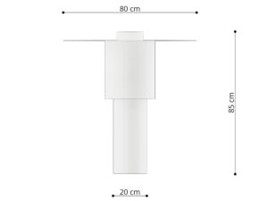 miniaturka Plafon Elegancki Dedykowany Minimalistycznym Wnętrzom TWILIGHT
