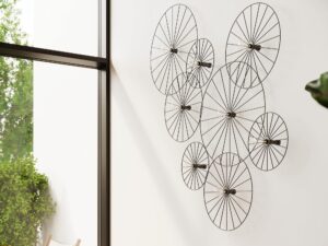 miniaturka Elegancki Kinkiet/Plafon z Metalową Obręczą SUD