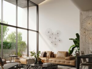 miniaturka Elegancki Kinkiet/Plafon z Metalową Obręczą SUD