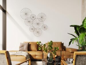 miniaturka Elegancki Kinkiet/Plafon z Metalową Obręczą SUD