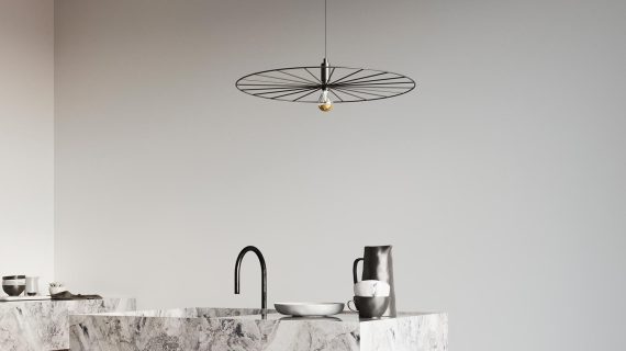 Stylowa lampa stalowa SUD 60 Czarny - obrazek 3