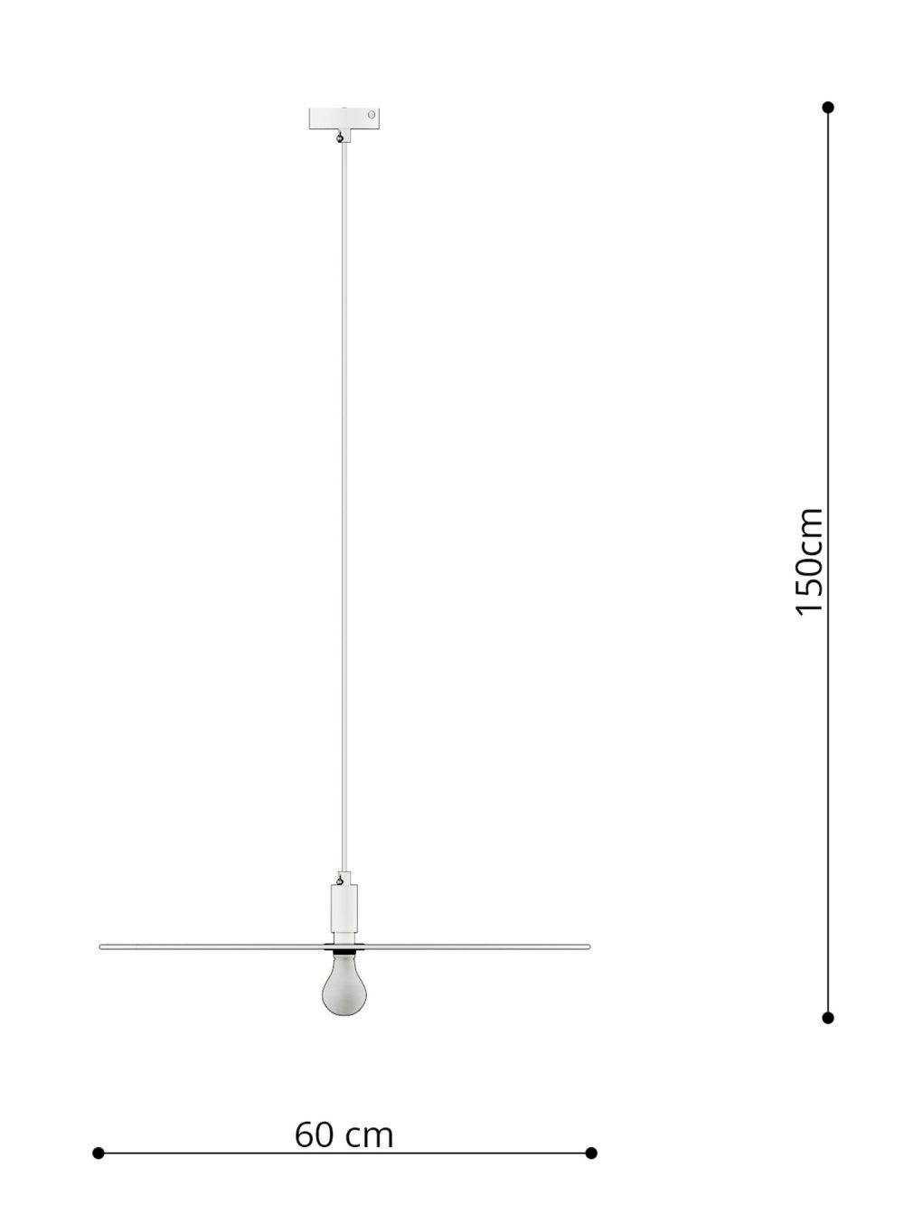 Stylowa lampa stalowa SUD 60 Czarny - obrazek 5