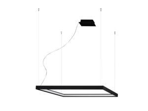 miniaturka Żyrandol biały do każdego pomieszczenia NUBIA M