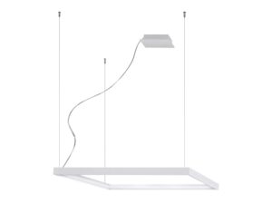 miniaturka Żyrandol biały do każdego pomieszczenia NUBIA M