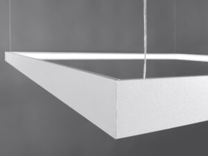 miniaturka Żyrandol biały do każdego pomieszczenia NUBIA M