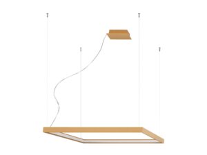 Żyrandol biały do każdego pomieszczenia NUBIA M