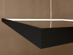 miniaturka Nowoczesny żyrandol w kształcie kwadratu NUBIA L