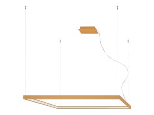 miniaturka Nowoczesny żyrandol w kształcie kwadratu NUBIA L