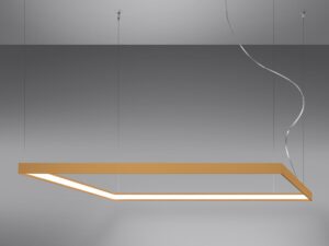 miniaturka Nowoczesny żyrandol w kształcie kwadratu NUBIA L