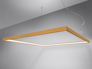 miniaturka Nowoczesny żyrandol w kształcie kwadratu NUBIA L