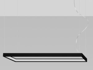 miniaturka Prostokątny Żyrandol z Modułem LED TURIN M