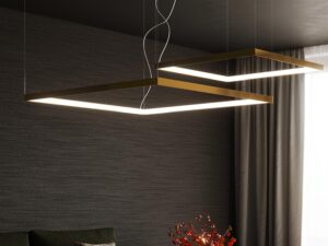 miniaturka Elegancki Żyrandol z Rozpraszającym Światło TURIN L