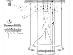 miniaturka Nowoczesne Rozwiązanie oświetlenia RADIX 3 55/78/110
