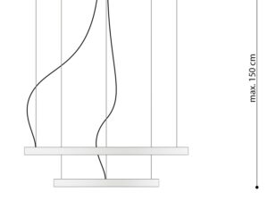 miniaturka Estetyczny i Multifunkcjonalny Żyrandol RADIX 2 55/78