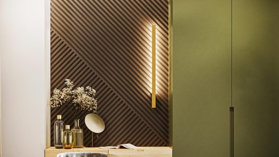 Nowoczesny Kinkiet LED Awangardowy Design LUCINA S - obrazek 7