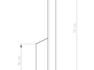 miniaturka Designer’ski Kinkiet LED Styl Awangardowy LUCINA M