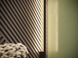 miniaturka Awangardowy Kinkiet LED w Kształcie Słupa LUCINA L