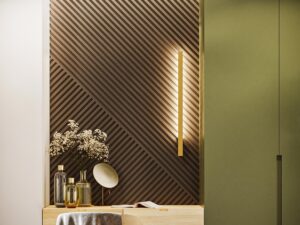 miniaturka Awangardowy Kinkiet LED w Kształcie Słupa LUCINA L