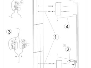 miniaturka Kinkiet SYLVAN Modułowy Design