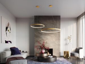 miniaturka Wisząca lampa LED RADIX 78 z Aluminiowa