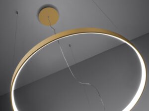 miniaturka Wisząca lampa LED RADIX 78 z Aluminiowa