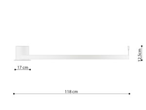 miniaturka Plafon RADIX 110 artystyczna aranżacja wnętrza
