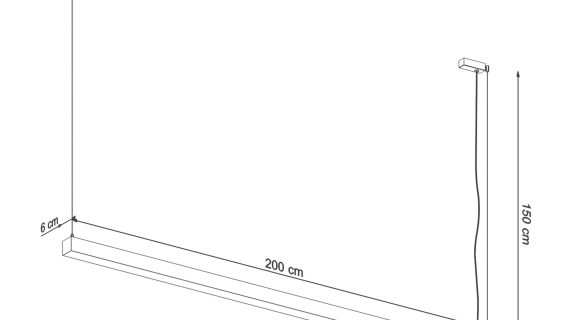 PINNE 200 Nowoczesna Lampa Wisząca Biała - obrazek 34