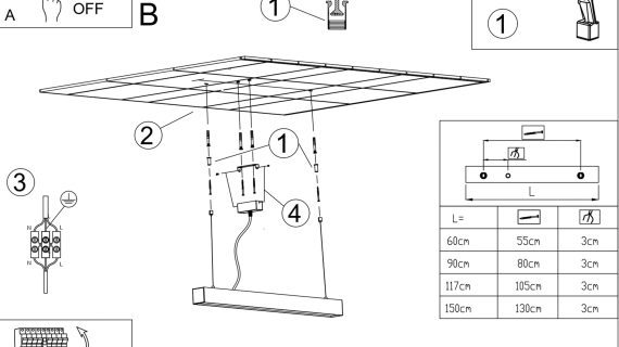 PINNE 200 Nowoczesna Lampa Wisząca Biała - obrazek 35