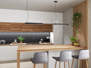 miniaturka PINNE 200 Nowoczesna Lampa Wisząca Biała