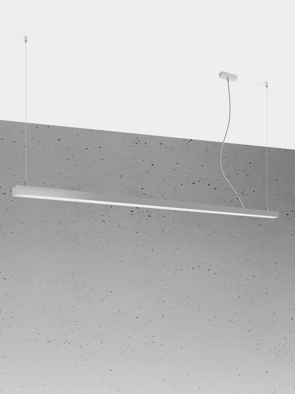 PINNE 200 Nowoczesna Lampa Wisząca Biała - obrazek 2