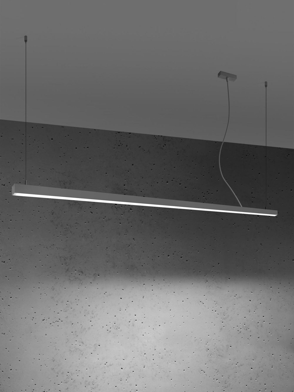 PINNE 200 Nowoczesna Lampa Wisząca Biała - obrazek 3