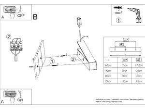 miniaturka PINNE 200 Kinkiet do Galerii