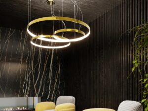 miniaturka Wisząca lampa LED RADIX 78 z Aluminiowa