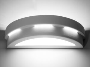 miniaturka Elegancki Kinkiet Ceramiczny Dwustronne Światło HALO