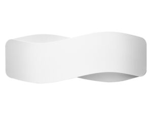 Biały Kinkiet TEMPO 40 Przykuwający Wzrok Design