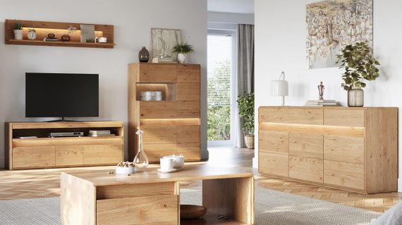 miniaturka Dąb Naturalny Witryna Niska Lewa Salar