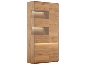 Witryna Lewa 2D Styl Nowoczesny Dąb  Salar