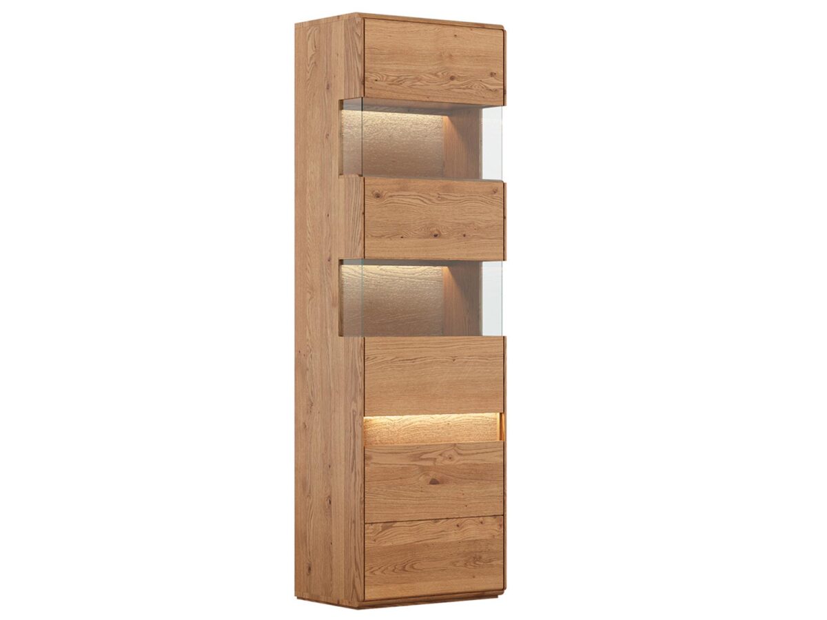 Dębowa Witryna Wąska Lewa  Salar