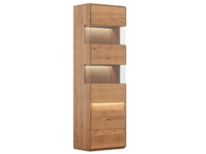 Dębowa Witryna Wąska Lewa Salar