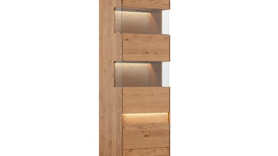 Dębowa Witryna Wąska Lewa  Salar