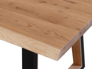 miniaturka Debowy Stół  Mavardo 100×200 czarne nogi