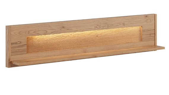 Półka 120 cm Wisząca Dąb Olejowany Salar