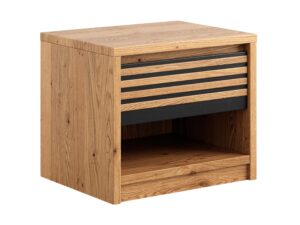Loft Styl Szafka Nocna Dębowa Inari