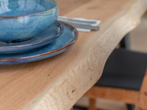 miniaturka Debowy Stół  Mavardo 100×200 czarne nogi