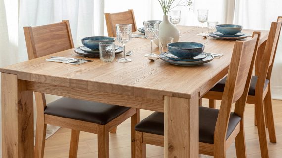 miniaturka Dębowy Stół Gaia 100×200