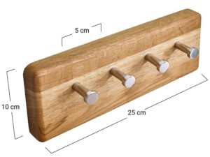 miniaturka Wieszak na Klucze Dębowy Bagan