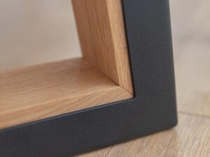 miniaturka Debowy Stół  Mavardo 100×200 czarne nogi