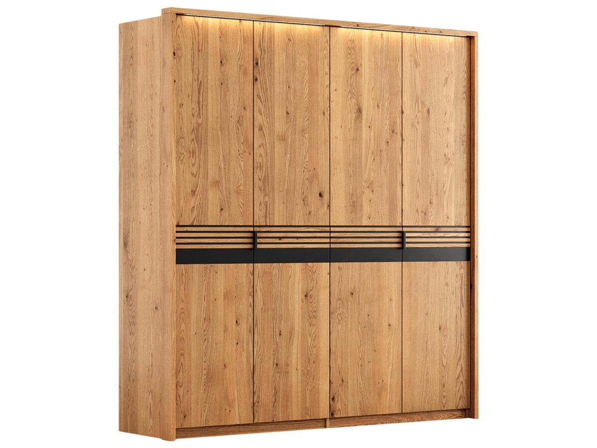 4 Drzwi Loft Szafa Dębowa  Inari